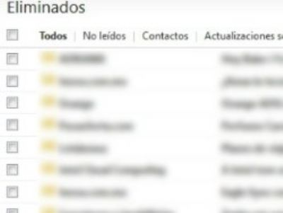 ¿Cómo recuperar correos borrados?