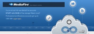 MediaFire, 50 GB de espacio gratuito en la nube para tus archivos