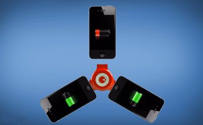 ChargeBite, un gadget para Compartir Energía con otro Smartphone